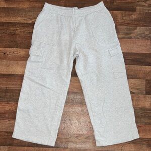 Old Navy Light Gray Wide Leg Pants